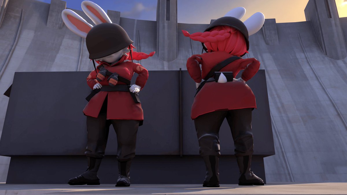 OnyxNuva's tweet image. #blender #3d #teamfortress2 #bunnygirl #furryart

Poppi decided to try out some clothes and weapons from the TF2 universe. She certainly has taken to the universe well.

- Poppi: @MonsterBoxENT
- TF2 assets by Valve
- Assets provided through TF2Trifecta &amp;amp; hisanimations