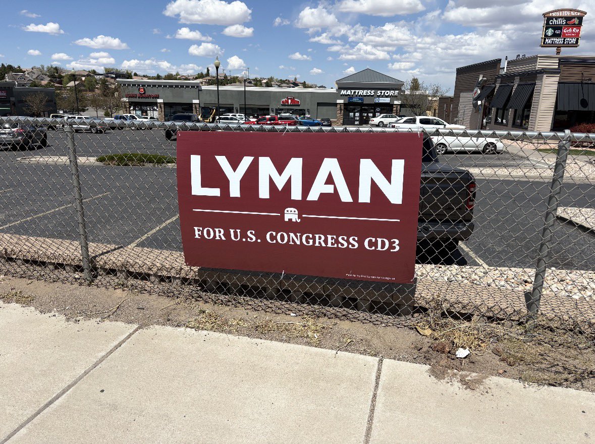 phil_lyman's tweet photo. It’s been fun to see these signs pop up around the state. https://t.co/q2xETjSXud