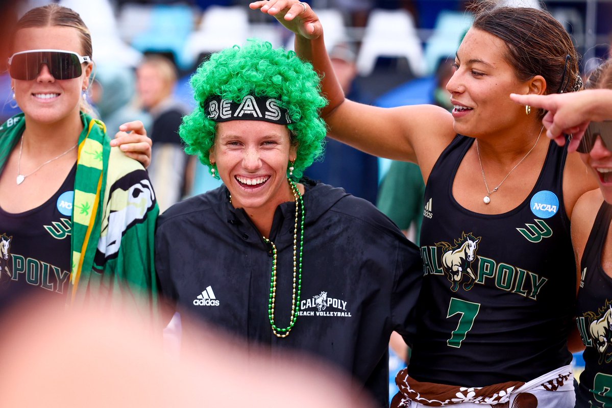 Cal Poly Beach Volleyball tweet media