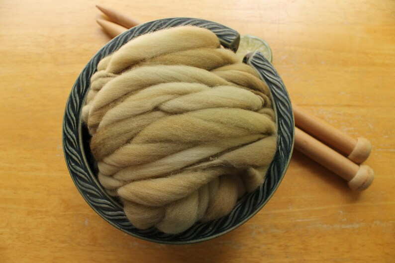 thefinelime's tweet photo. Lovely, warm, light olive on #merinowool, #handspun in my super bulky, Signature Thick and Thin style.
https://t.co/FuFrMvMdSM via @Etsy https://t.co/iEifRDp9FL
