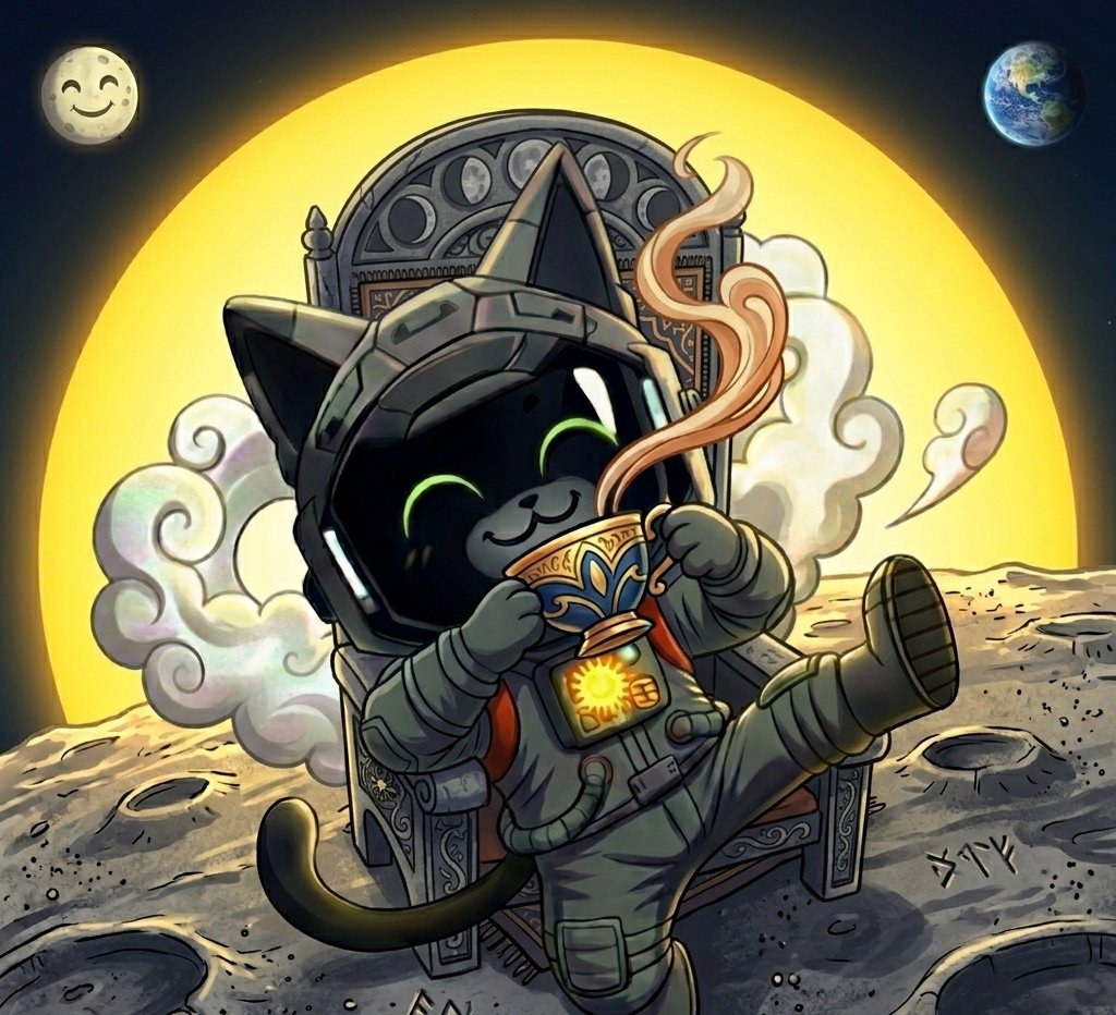 JBC_OS's tweet photo. GM🌞

Taking a break from the hustle and bustle of the galaxy. A warm cup of tea to keep your spirits up! 🚀🍵

#cryptocommunity #solana #pumfun https://t.co/jkp6OZRzQ0