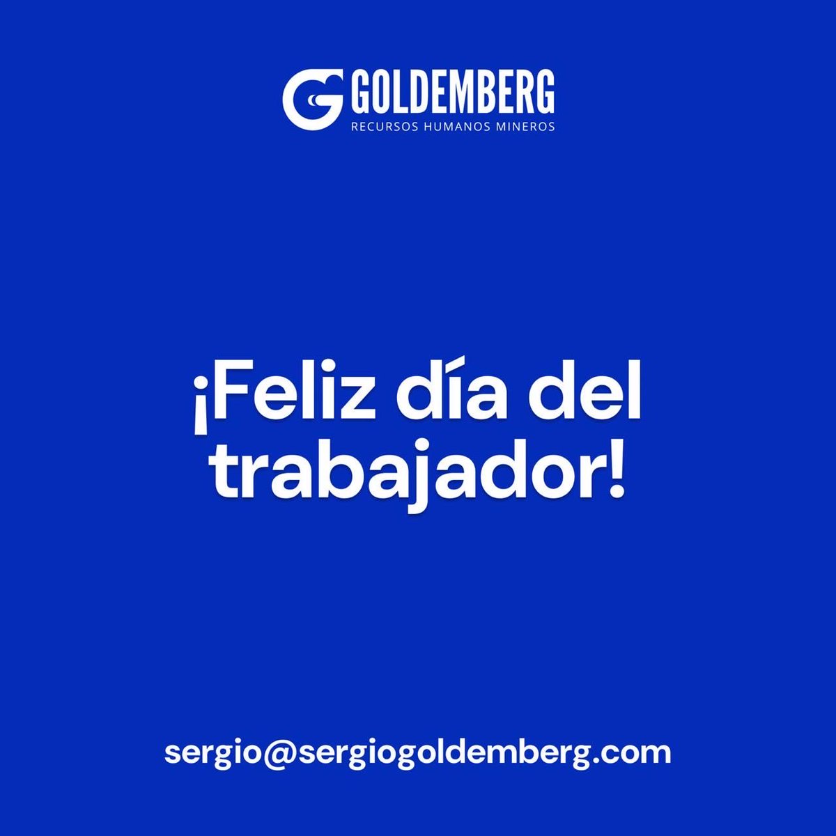 sgoldem's tweet photo. En minería, cada etapa tiene algo en común: las personas.

Hoy reconocemos a quienes hacen posible cada proyecto.

La minería empieza por el talento.

Feliz Día del Trabajador.

#GOLDEMBERGRECURSOSHUMANOSMINEROS #DíaDelTrabajador #MineríaArgentina https://t.co/KbnNNhipJf