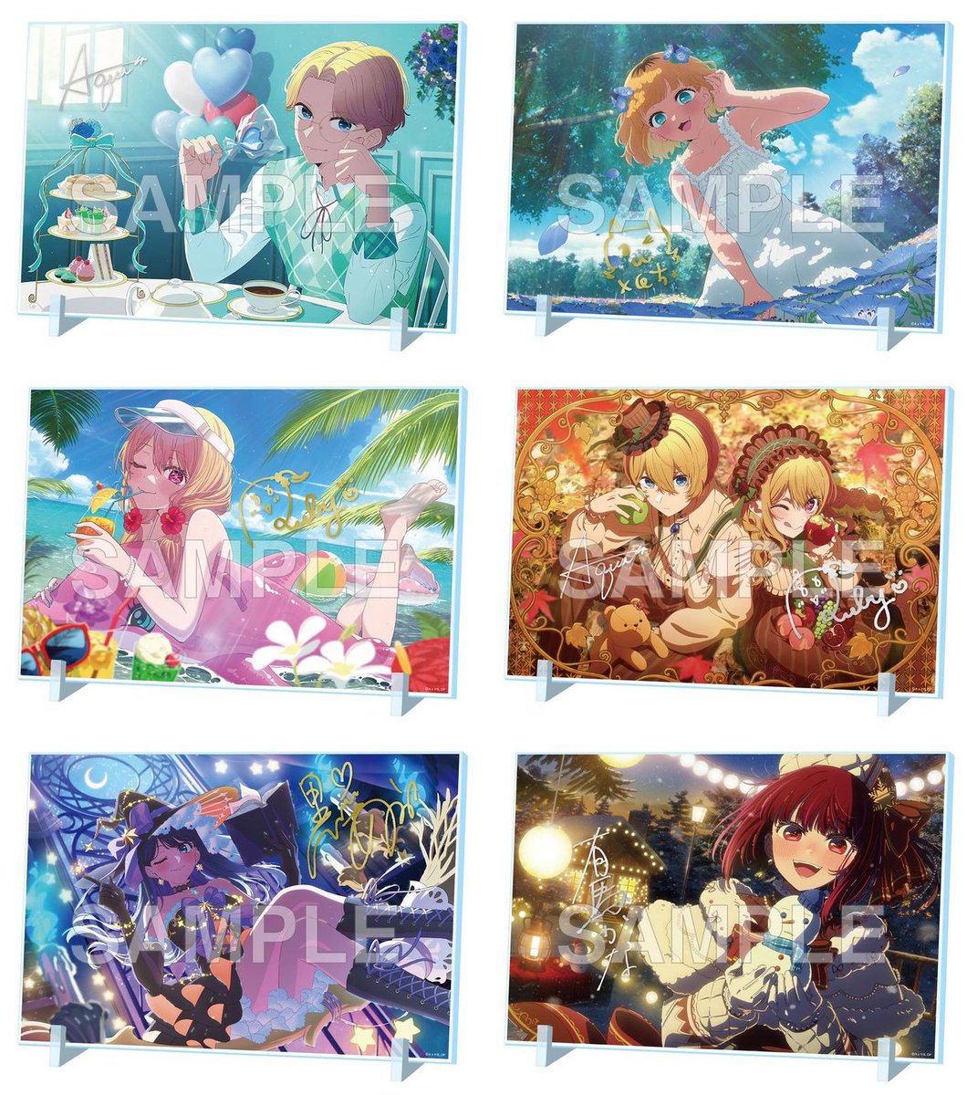 コレイズで予約開始！ 【推しの子】_箔押しサイン入りアクリルパネル