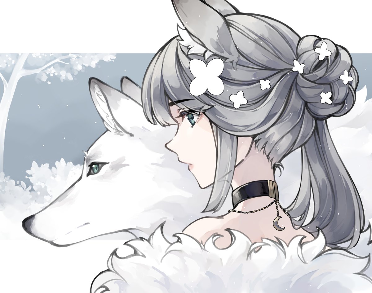 Post by 46snowy | comms open on X: OC 🐺