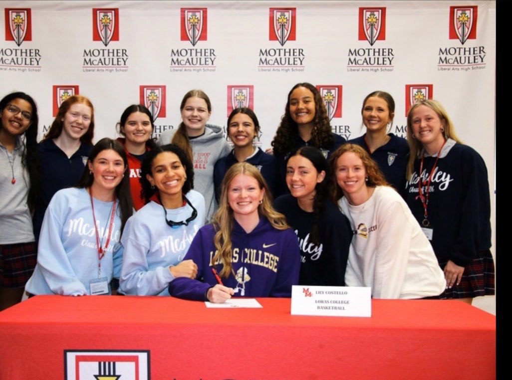 MightyMacBball's tweet photo. Congratulations to @LilyCostello07 for signing her letter of intent to play basketball at Loras College! https://t.co/lnksiL4AGG