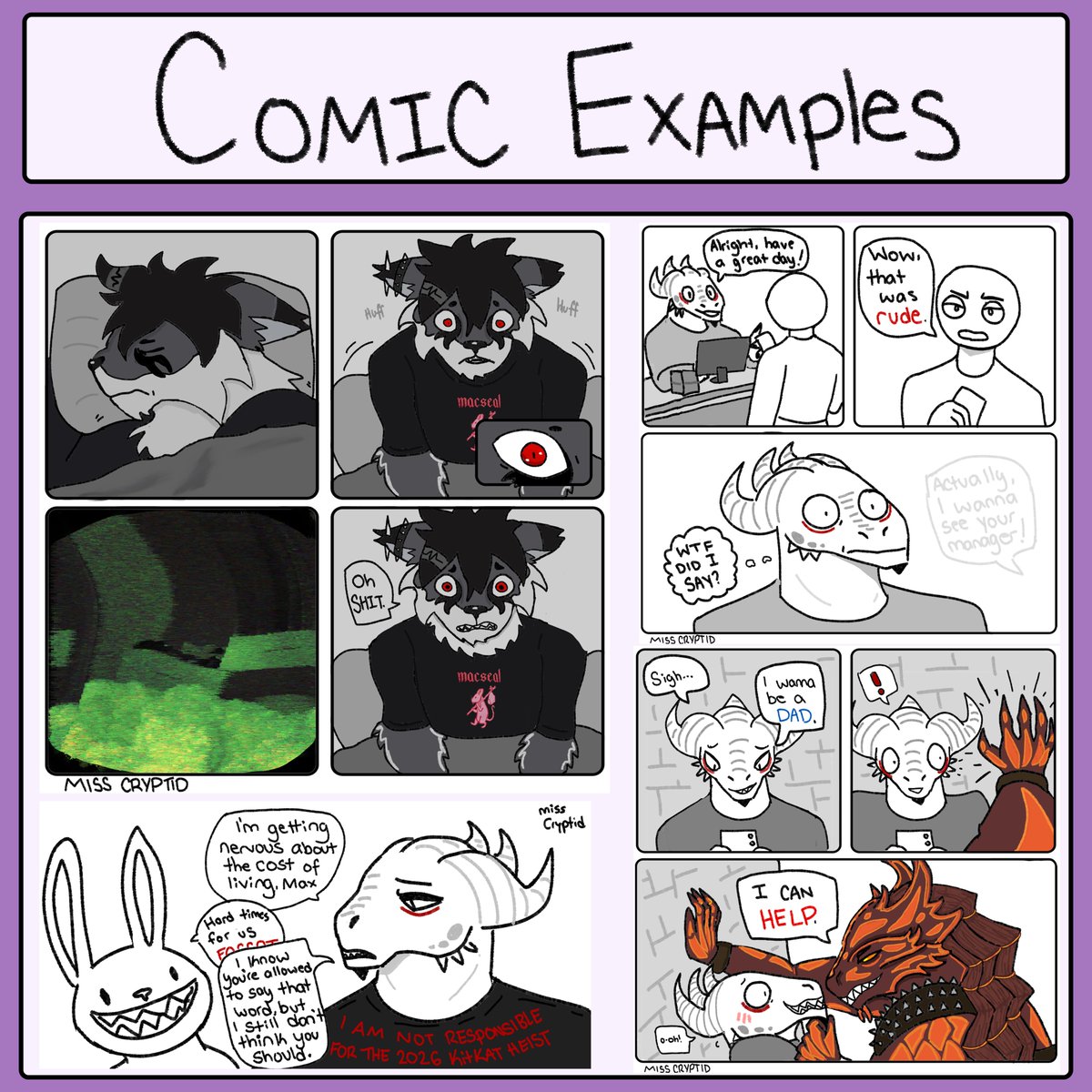 Miss Cryptid 🔞- Commisions Closed tweet media