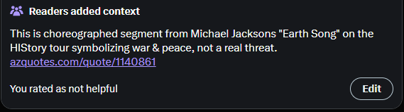 castoli44's tweet photo. @DistressDark Thank God for this community note, for a moment i really thought it was not scripted https://t.co/OWwcOx4ldI
