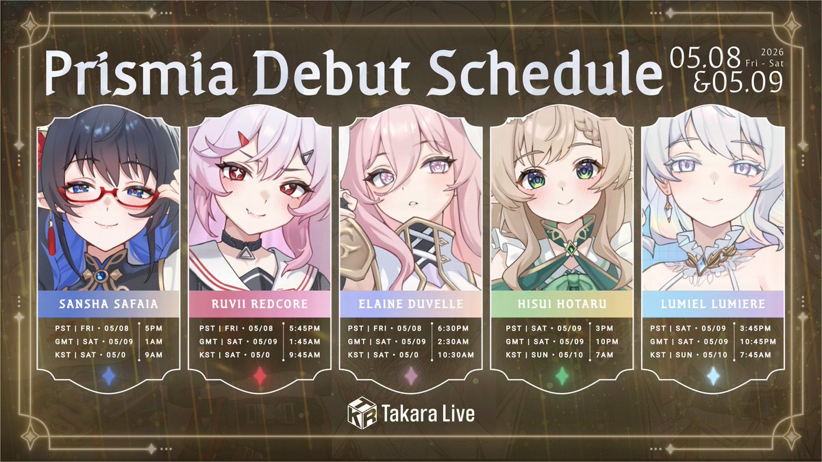 Takara Live Official tweet media