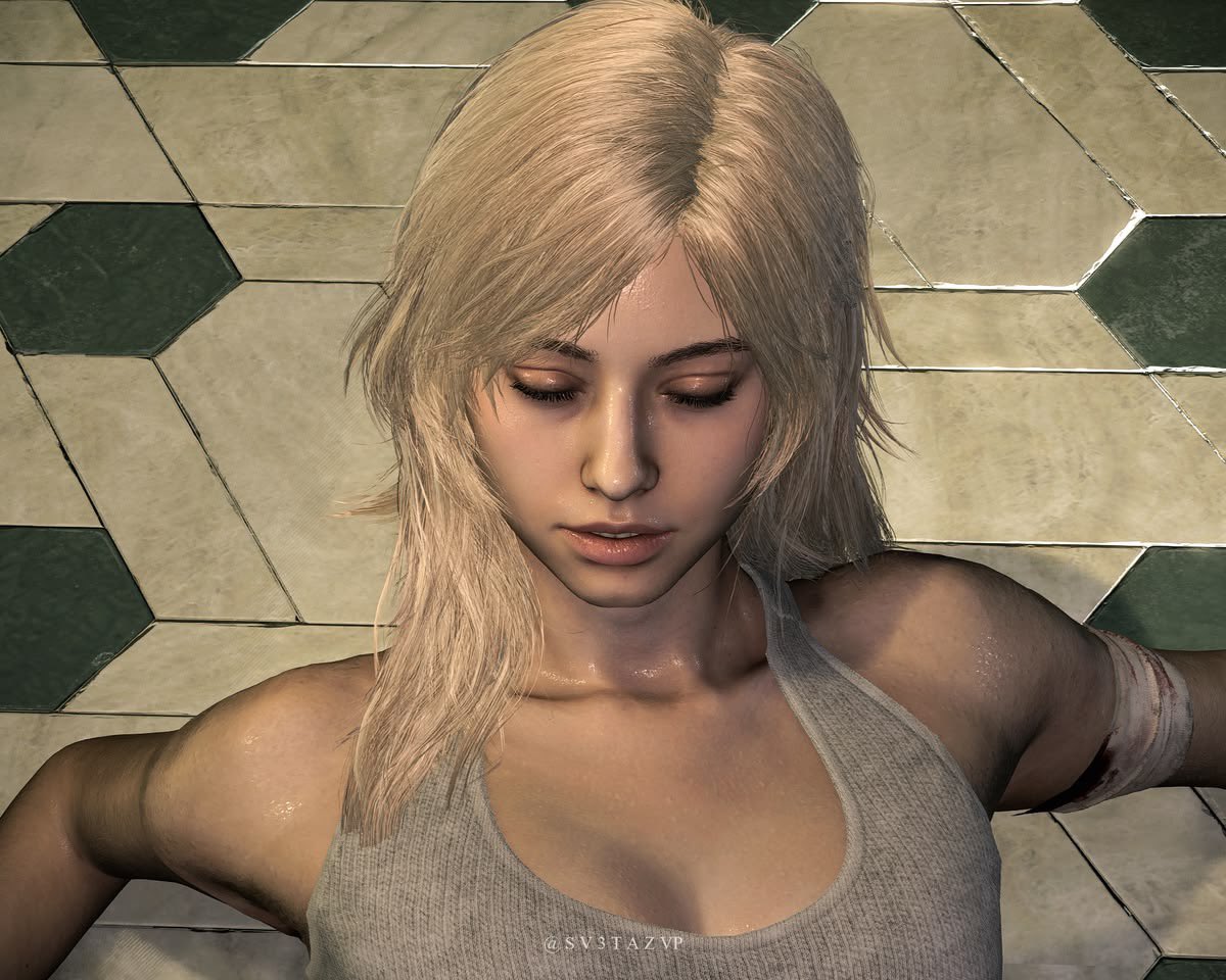 mya✮ is playing re4 🦅 tweet media
