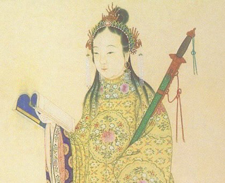 秦良玉（しんりょうぎょく）：明末の女性武将。石砫を治めていた夫の死後、軍を引き継ぎ、後金軍や張献忠ら農民反乱軍と戦い活躍。トネリコ製の槍で武装した彼女の軍は「白杆兵」と呼ばれ恐れられた。明朝滅亡後も亡命政権の南明に最後まで忠誠を尽くした。女性武将としては中国正史で唯一列伝を持つ。