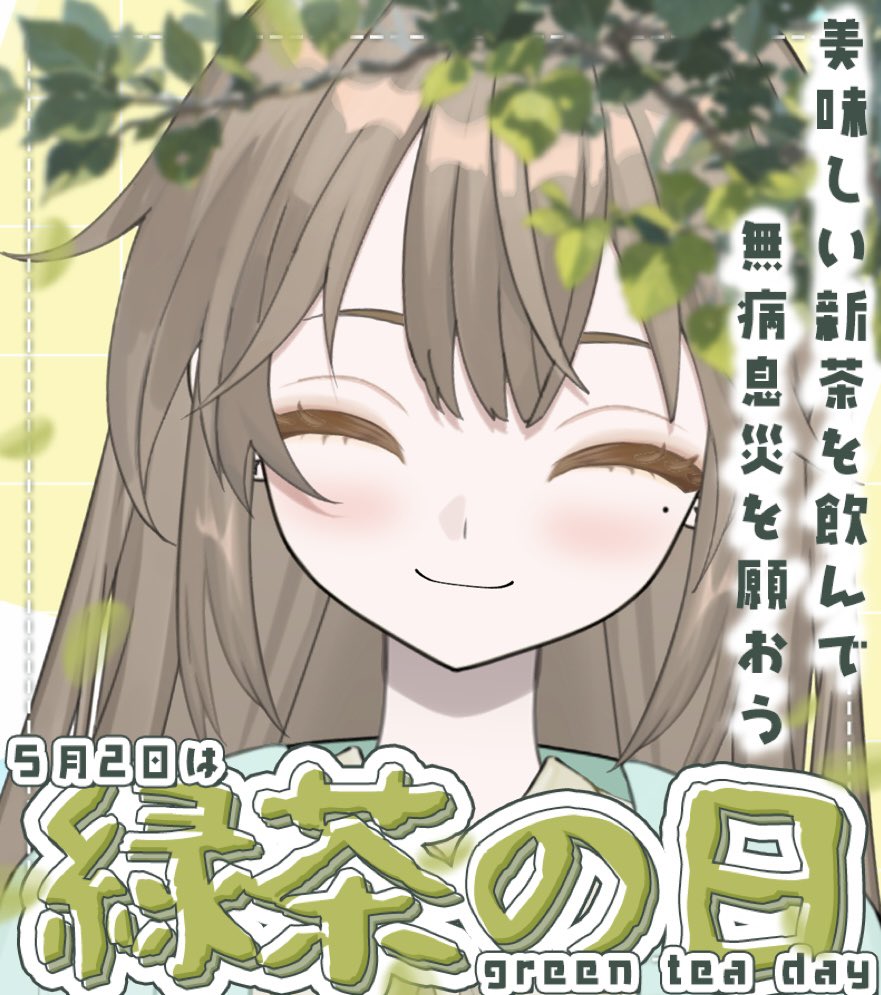 MTsubomix's tweet image. \ おはよう〜🌸/

今日は #Youtube にて動画投稿の日❕
あつまれどうぶつの森やってくばい〜

いつも配信中に飲んでるのはもちろん緑茶🍵
実は茶道の経験あるけん、お茶には詳しかよ〜

 #新人Vtuber #おはようVTuber
 #Avvyユーザーと繋がりたい