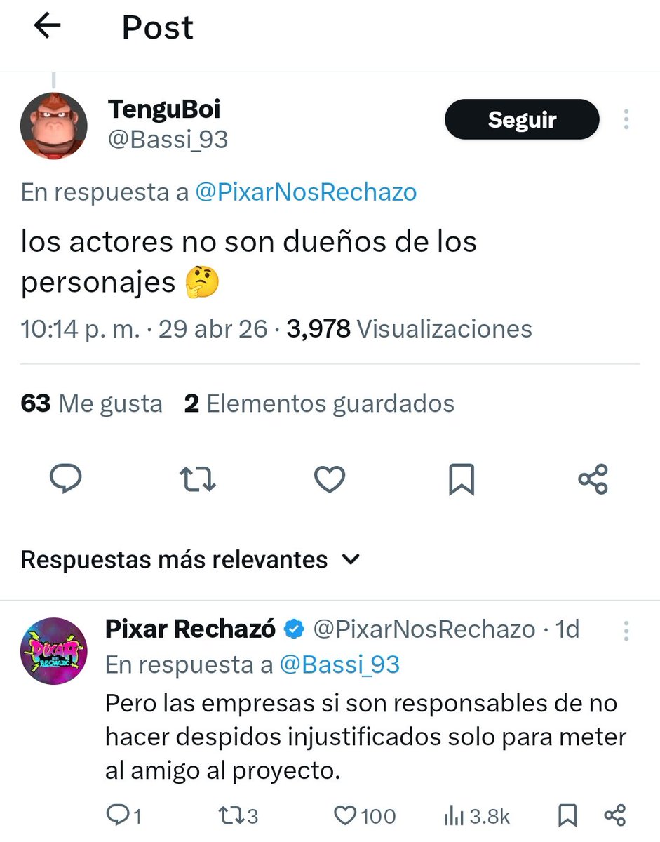 Pixar Rechazó tweet media