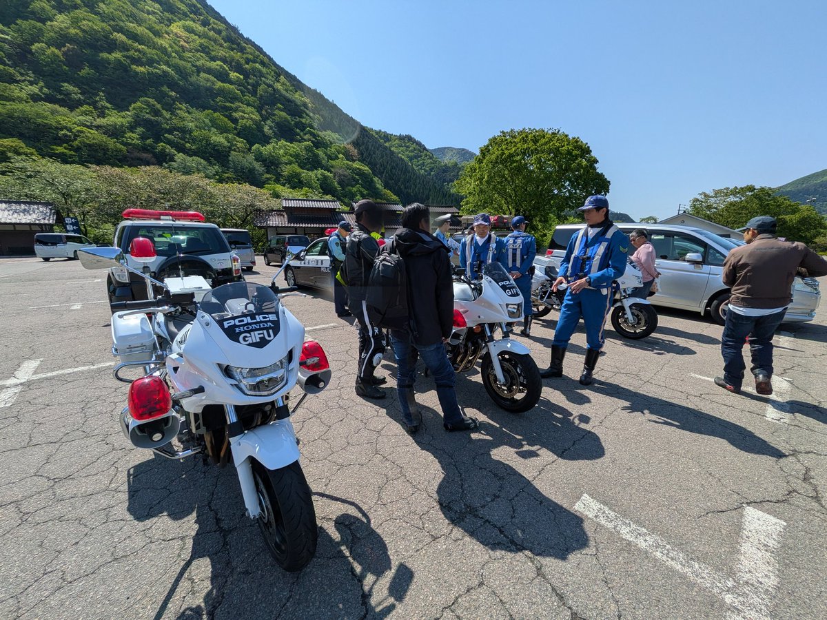 岐阜県郡上市🌸道の駅明宝🌸ここは🐷明宝ハムの郷🏍せせらぎ明宝オートバイ神社誕生！ tweet media