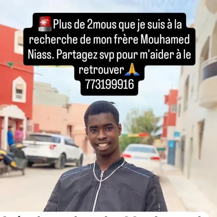 Avis de Recherche Senegal tweet media