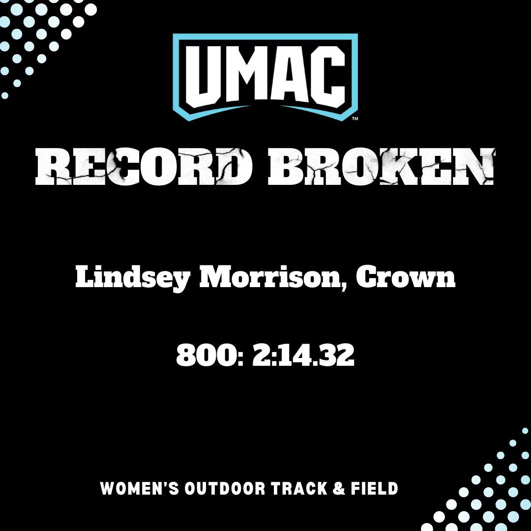 umacathletics's tweet photo. 3⃣ UMAC Women's Outdoor Track &amp; Field Championships record were set today! 🔥👏 https://t.co/XALxgvpNVL