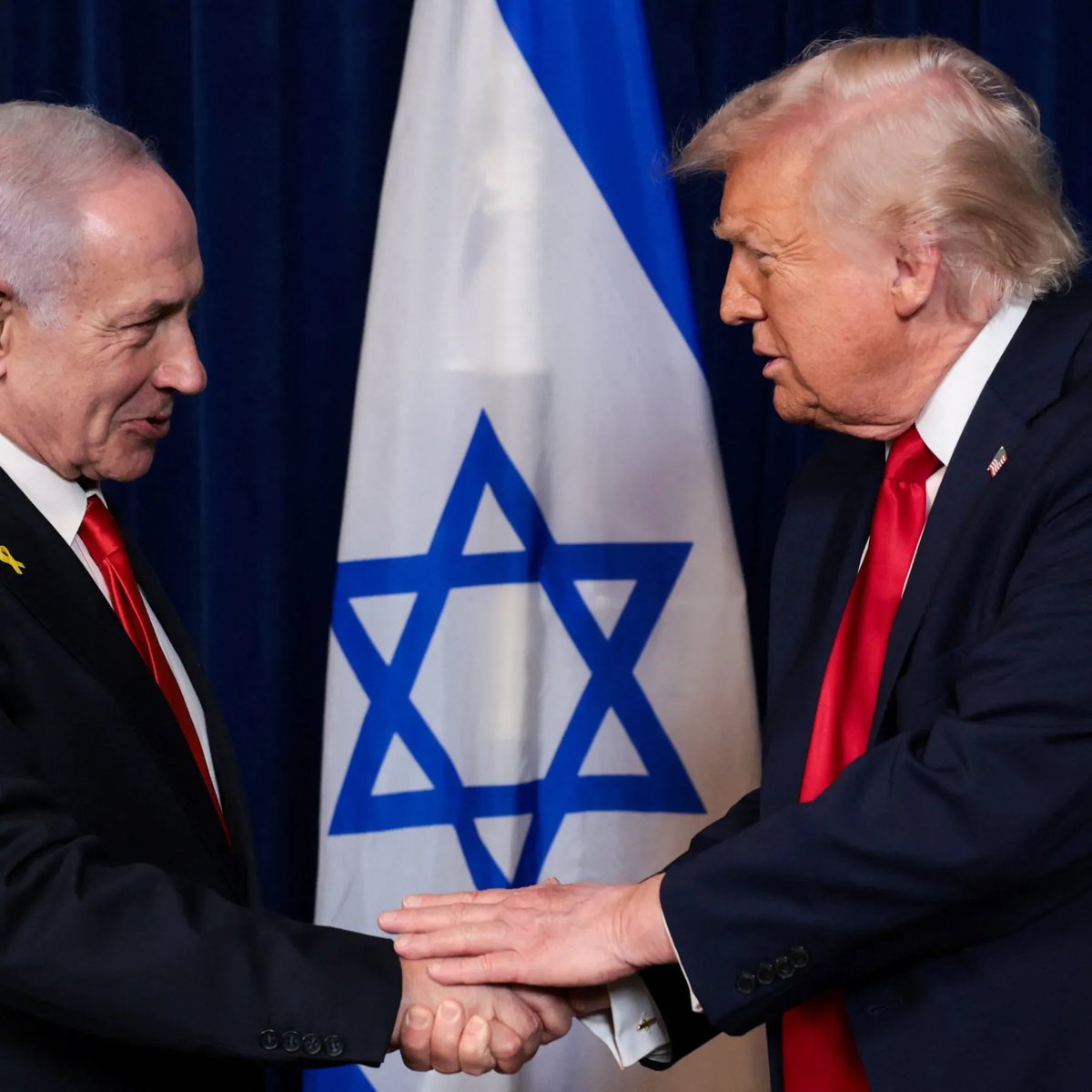 ShaykhSulaiman's tweet photo. JUST IN: TRUMP SAYS IRAN WAR IS FOR ISRAEL

“We will not allow Iran to possess nuclear weapons because they might be used against Israel, Europe, and perhaps against us as well.” https://t.co/qNhH04nKUx