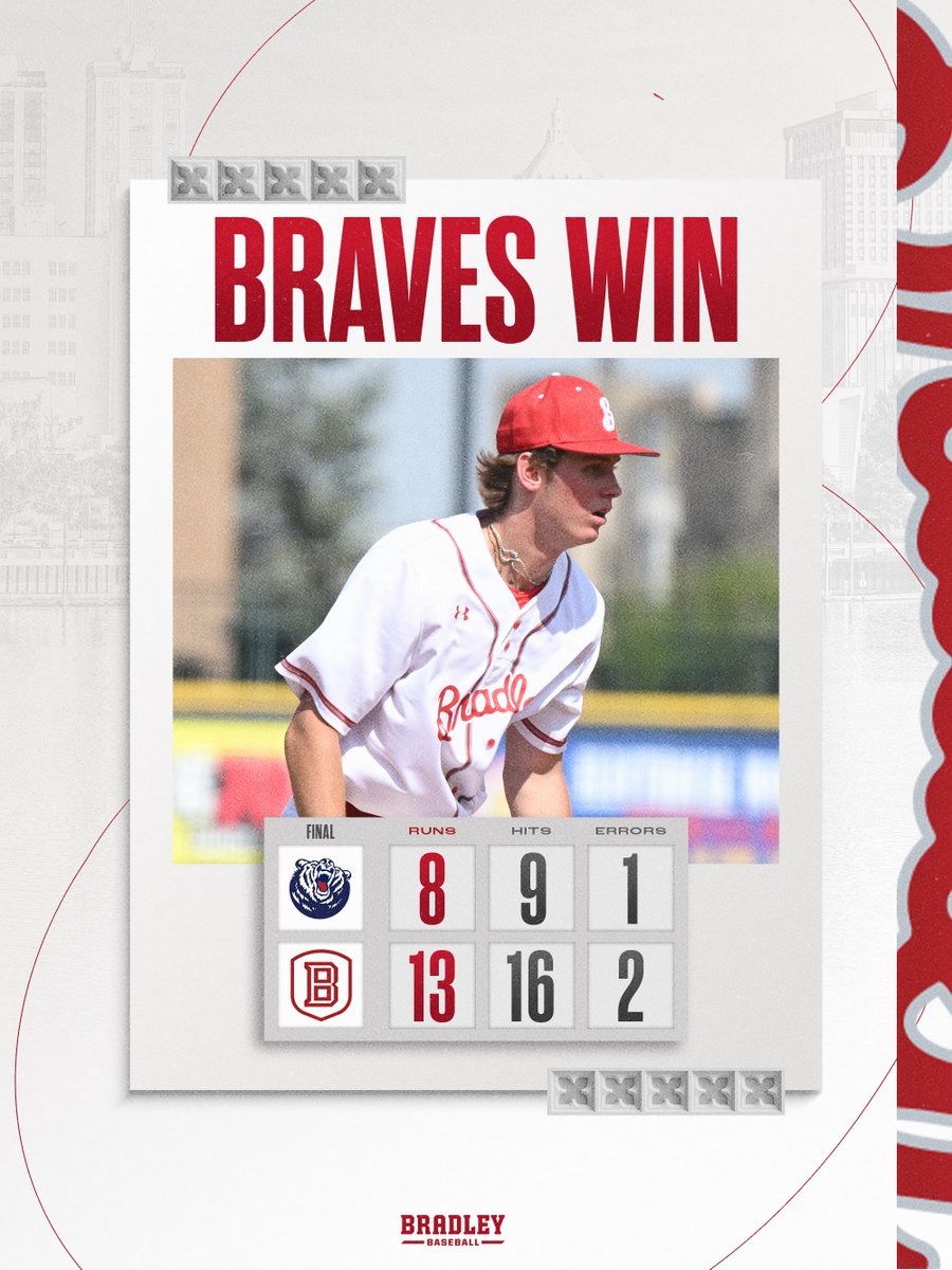 Bradley Baseball tweet media