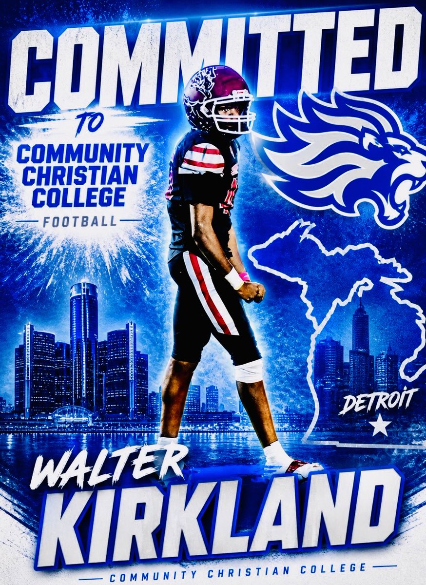 Community Christian College Football tweet media