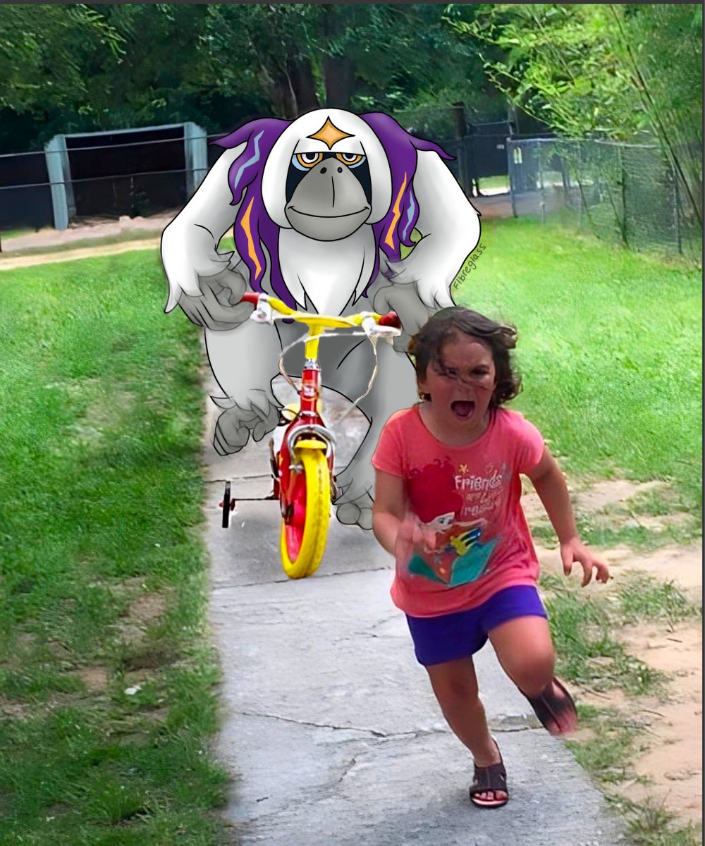 you are right to fear the monkey, child