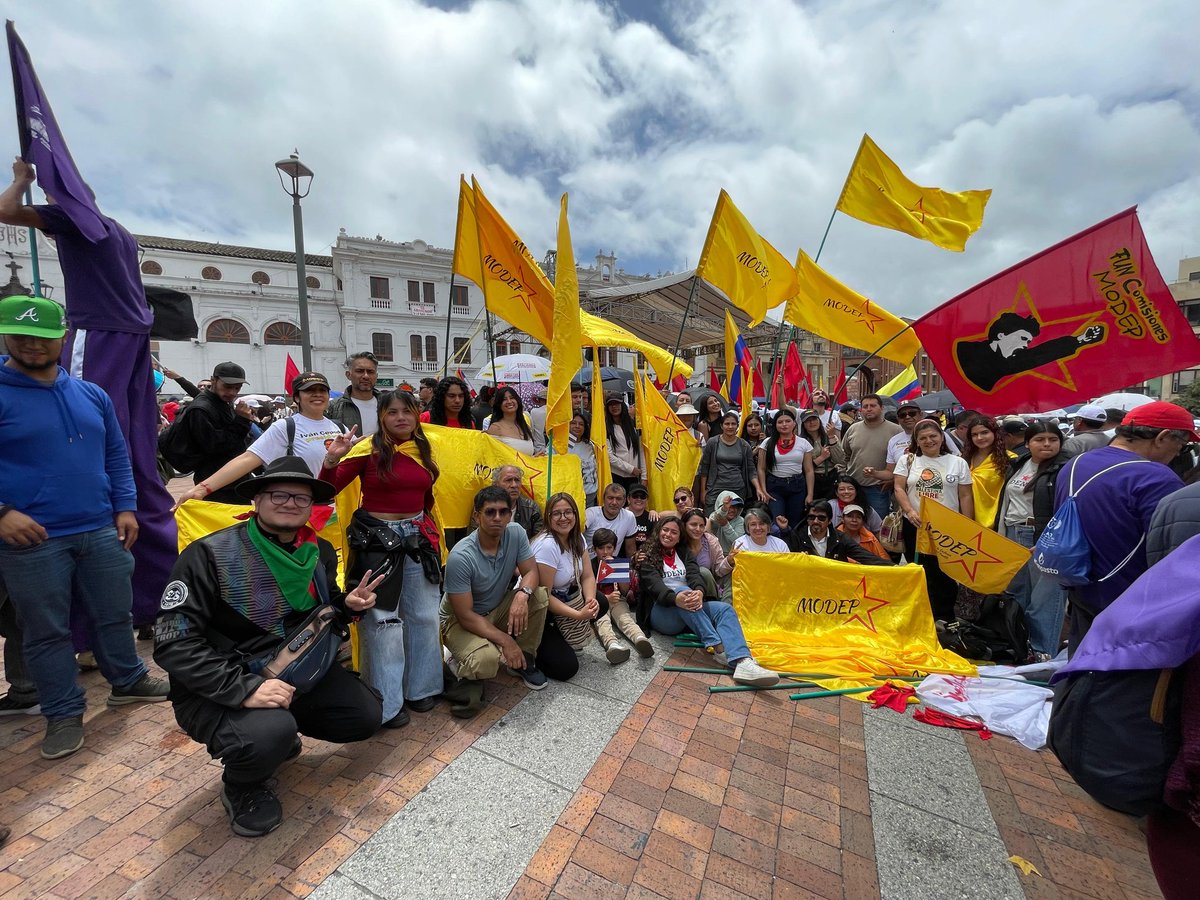 modep_colombia's tweet photo. Reporte grafico de nuestra participación como MODEP en la marcha del #1Mayo2026  
#Pasto #Bogotá #Villavicencio #Boyacá https://t.co/CRiZmljlHd