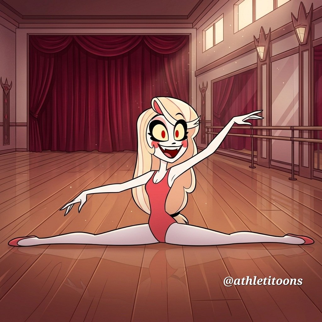 athleti_toons's tweet image. #charliemorningstar #ballet #hazbinhotel