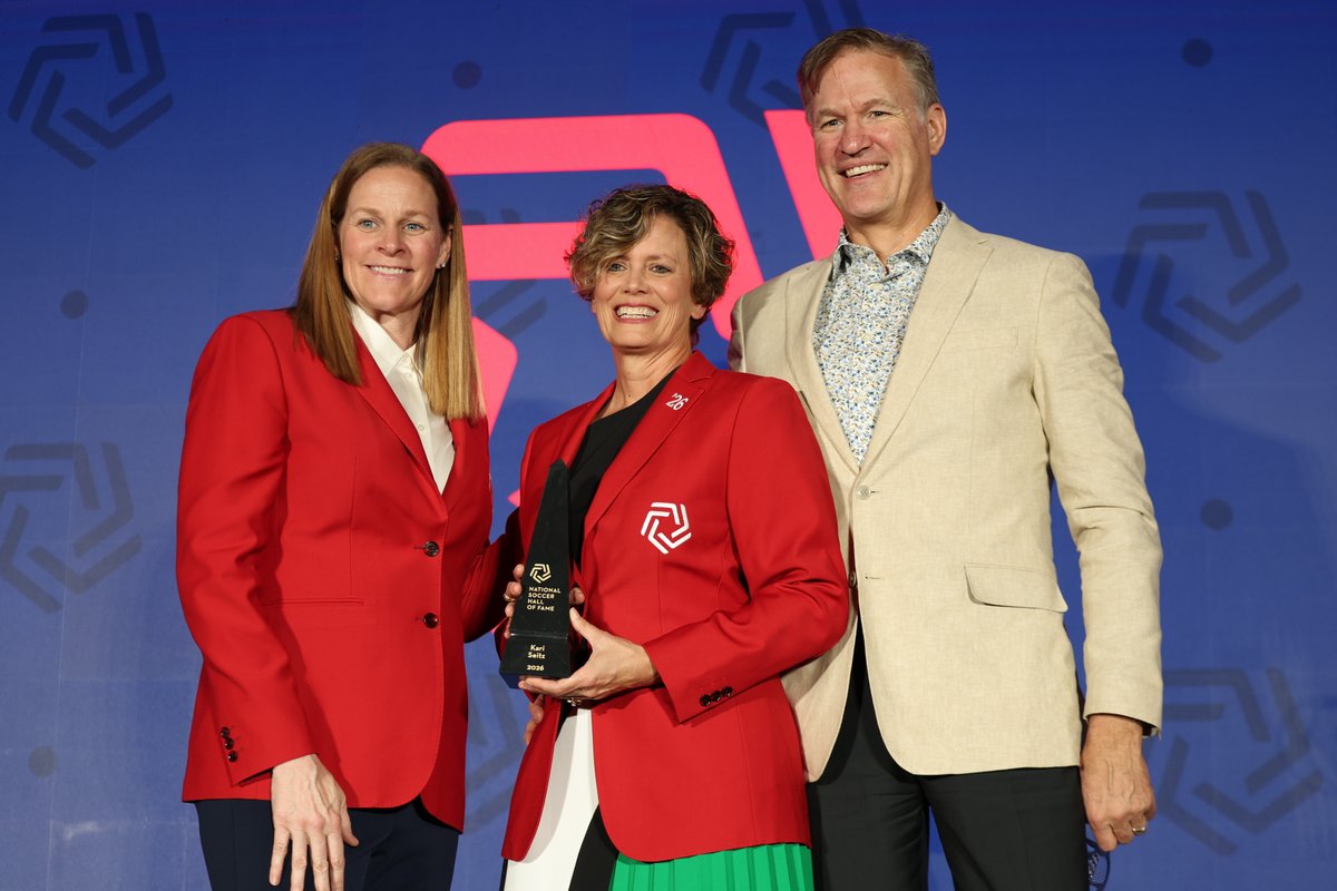 Across a 30 year career, she became the first and only referee to officiate at 4 Fifa World Cups and 3 Olympic games. Today, she continues the work to inspire and train the next generation of officials.

Welcome to the Hall of Fame, Kari Seitz!