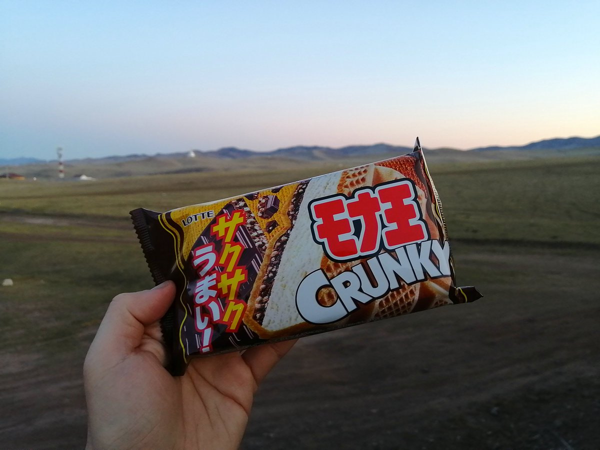 MurunからUlanbaatarまで、夜行バスで12時間ほどで到着 乗り合いタクシー6時間があまりにもキツすぎたので夜行バスはもはや快適でさえあった 道中で食べたモンゴルのモナ王が美味しすぎて衝撃だった