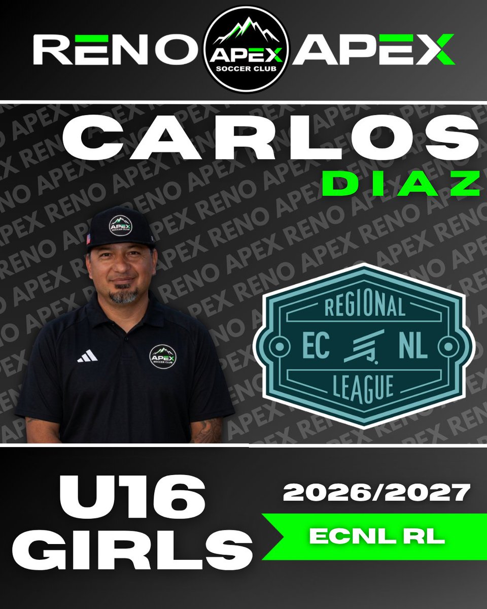 RenoAPEX's tweet photo. Players interested in joining the top U16 Girls team in the area can sign up for open tryouts May 19th.  
Schedule and signup link at https://t.co/3mfvrJ69Hp https://t.co/xzDuzavL94