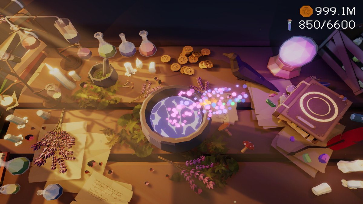 coinpocketgames's tweet photo. Here is some screenshots from our Cozy clicker game!!
#indiegame #cozygame #clickergame #gameDev #steam #ScreenshotSaturday https://t.co/GI2wM7Yhsv