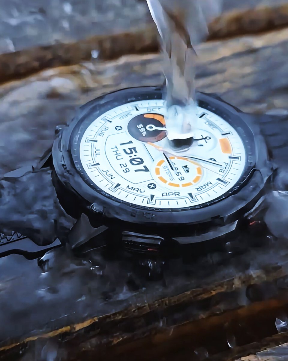kospet_official's tweet image. Rain, splashes, or accidental spills? No problem. With 5 ATM &amp;amp; IP69K Water Resistance,TANK T4C keeps going.

#KOSPET #TANKT4C #Smartwatch #WaterproofWatch #RuggedWatch #ToughWatch #DailyCarry #WearableTech #Tool