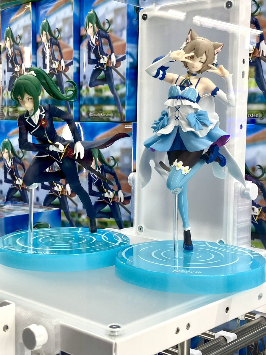 景品入荷情報】✨ 王選候補者と騎士フィギュア クルシュ陣営〜GiGO限定