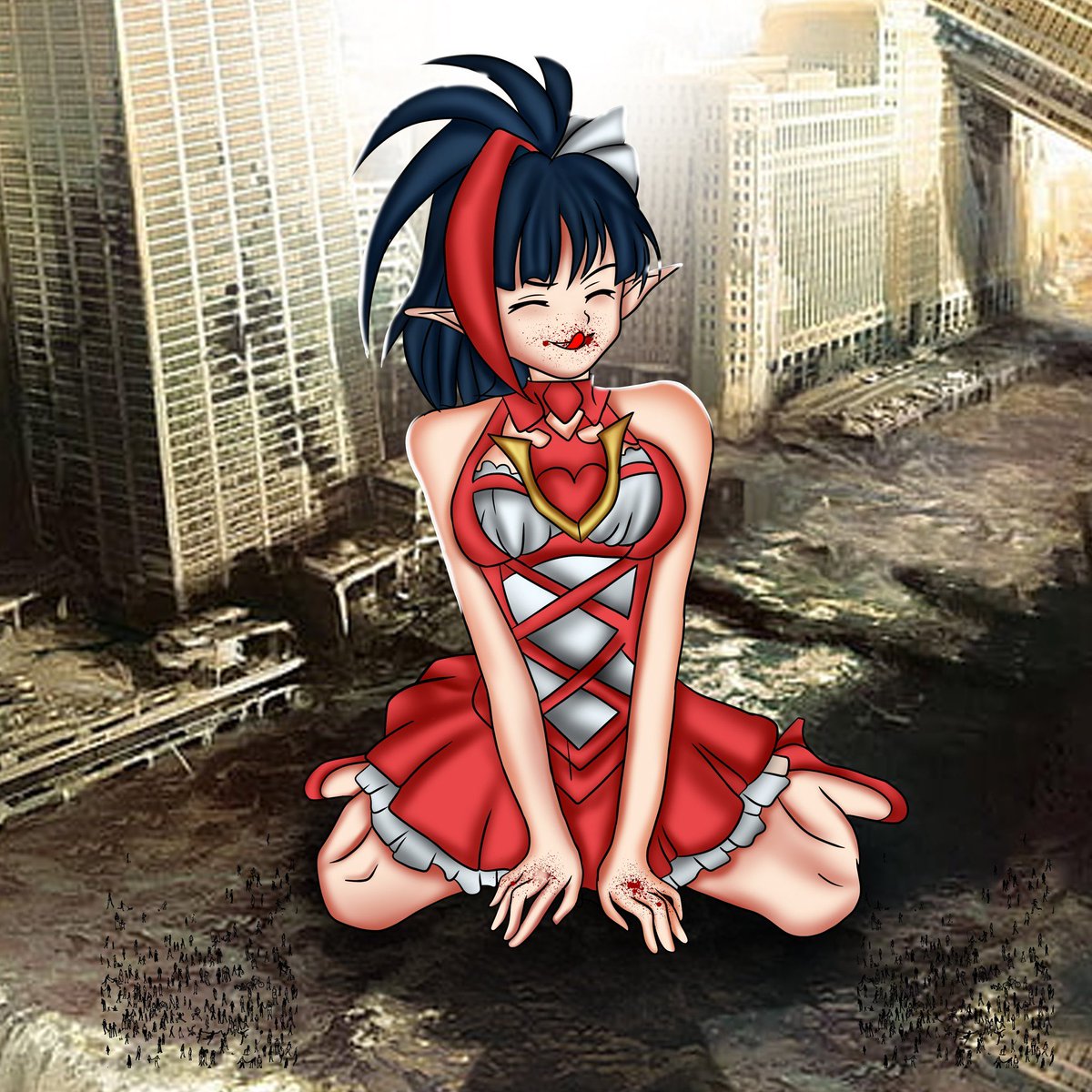 charles_art65's tweet image. Commission Done ✅
 Cute enough to fool you, strong enough to break you
#Artists #ArtistOnTwitter #Lookingforartist #comic #sizefetish #ArtCommission