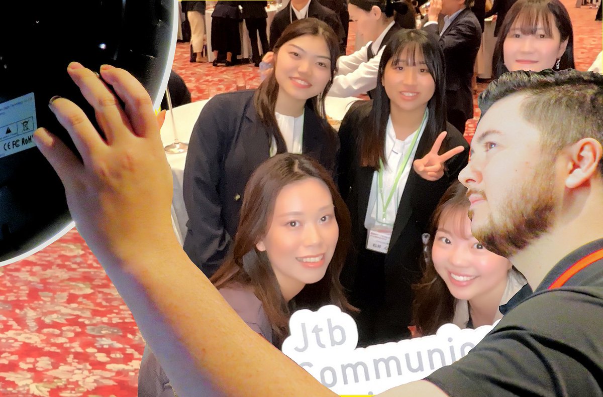 excapegroup's tweet photo. Celebrating 10 years with JCD (JTB Communication Design). An amazing night dedicated to their team—full of energy, connection, and appreciation. Excape was proud to be part of it with our Roamer Photo Booths, capturing the fun and helping create unforgettable moments. @JTB_jp https://t.co/mRy1JSoPPD