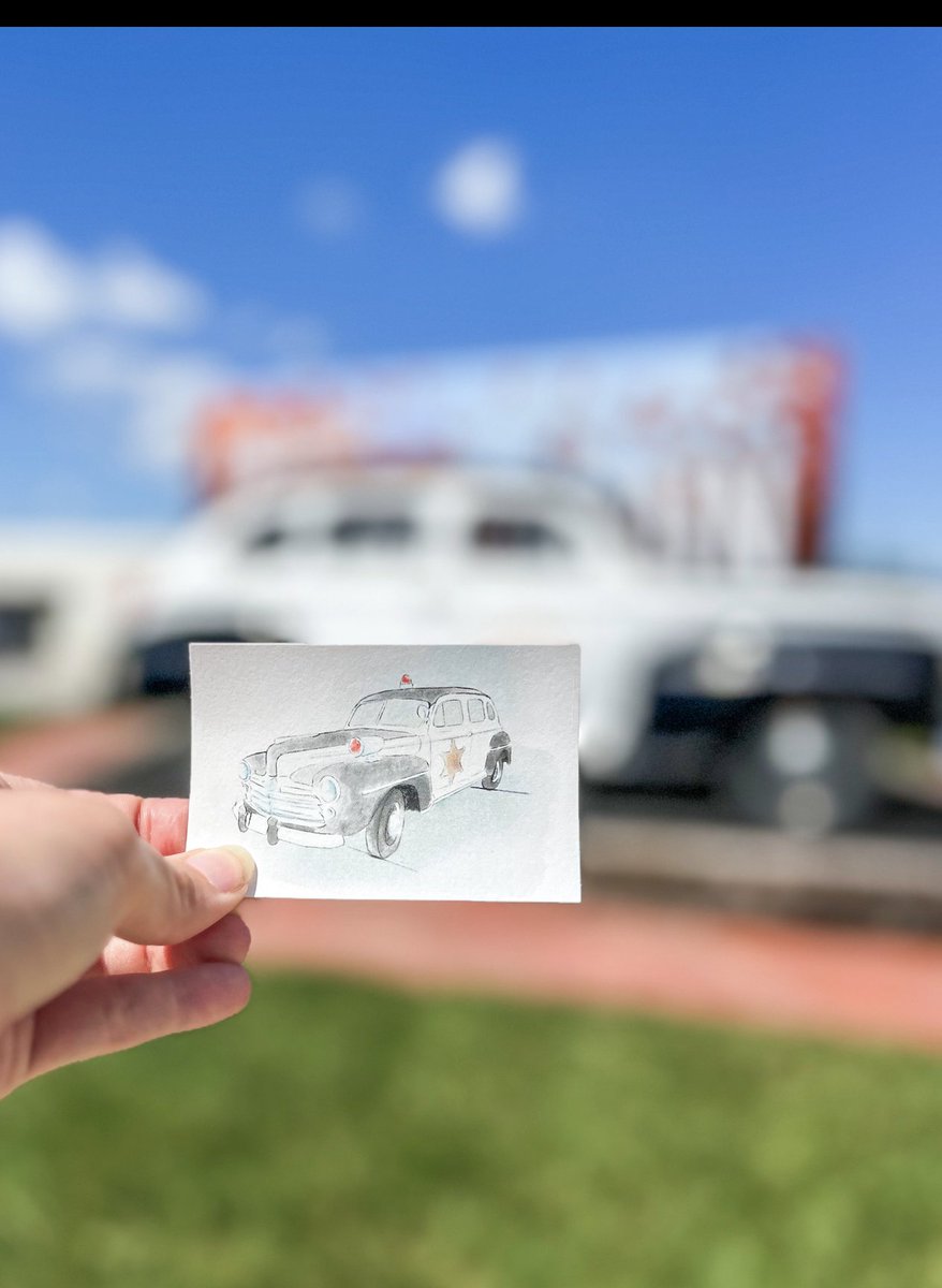 ToddBeason's tweet image. When you pass through Carthage MO on Rout 66 stop at The Boots Court Visitor Center and check out some great Route 66 local art from a great local artist!  

#route66