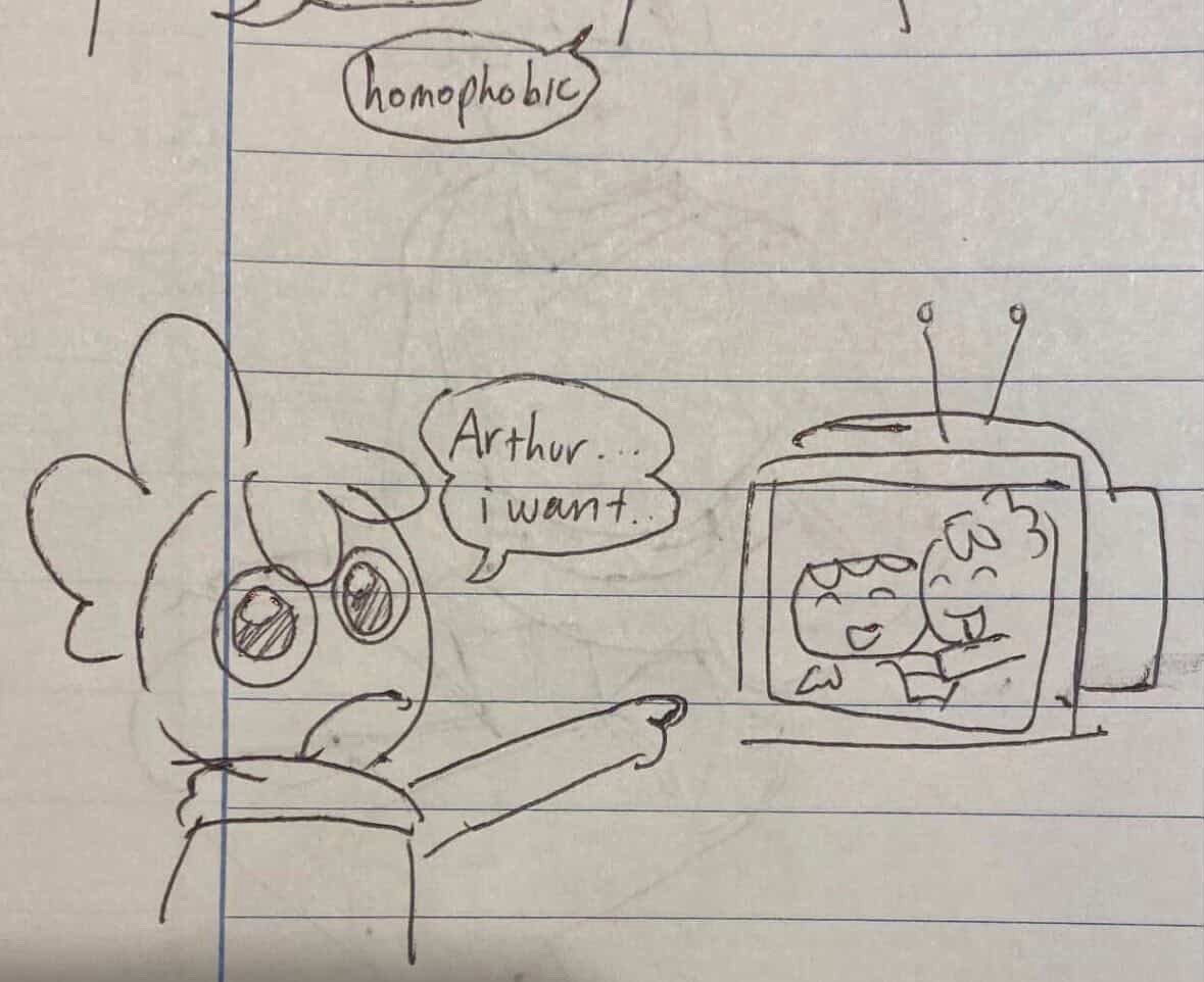 I DREW THIS FUCK ASS DOODLE LASTYEAR AS A JOKE