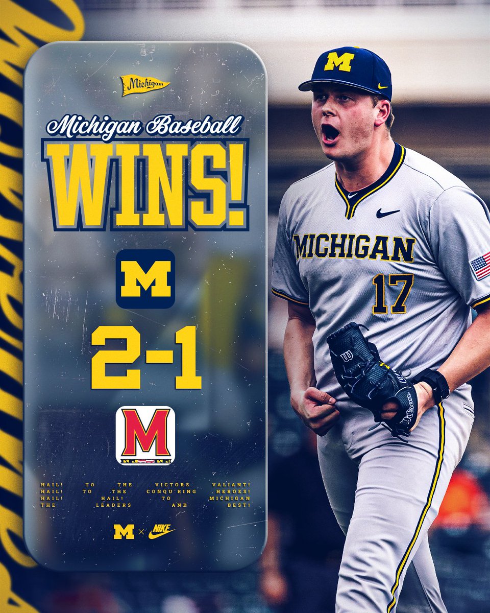 umichbaseball's tweet image. Extra Inning WIN! 

#GoBlue