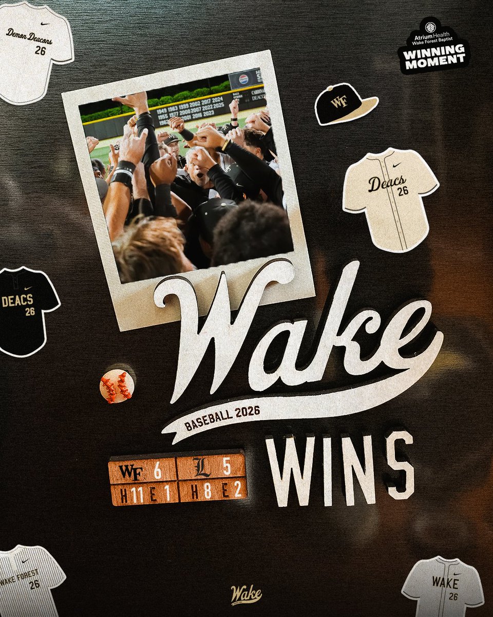 Wake Forest Baseball tweet media