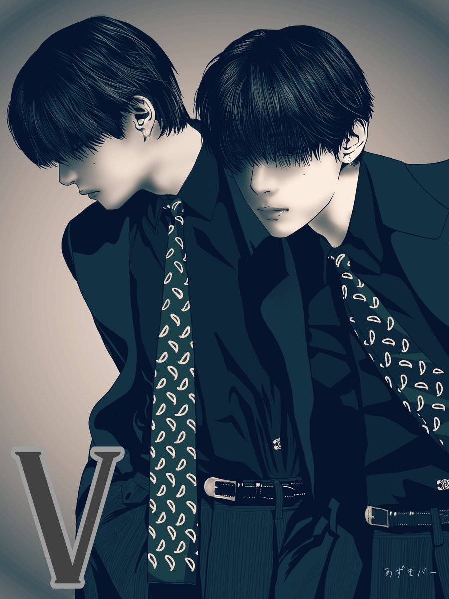 jack0909cat's tweet photo. テテのビジュが好き過ぎた🐻✨

#taehyung #v #テテ 
#Vfanart  #btsfanart https://t.co/p7WWnguwEc