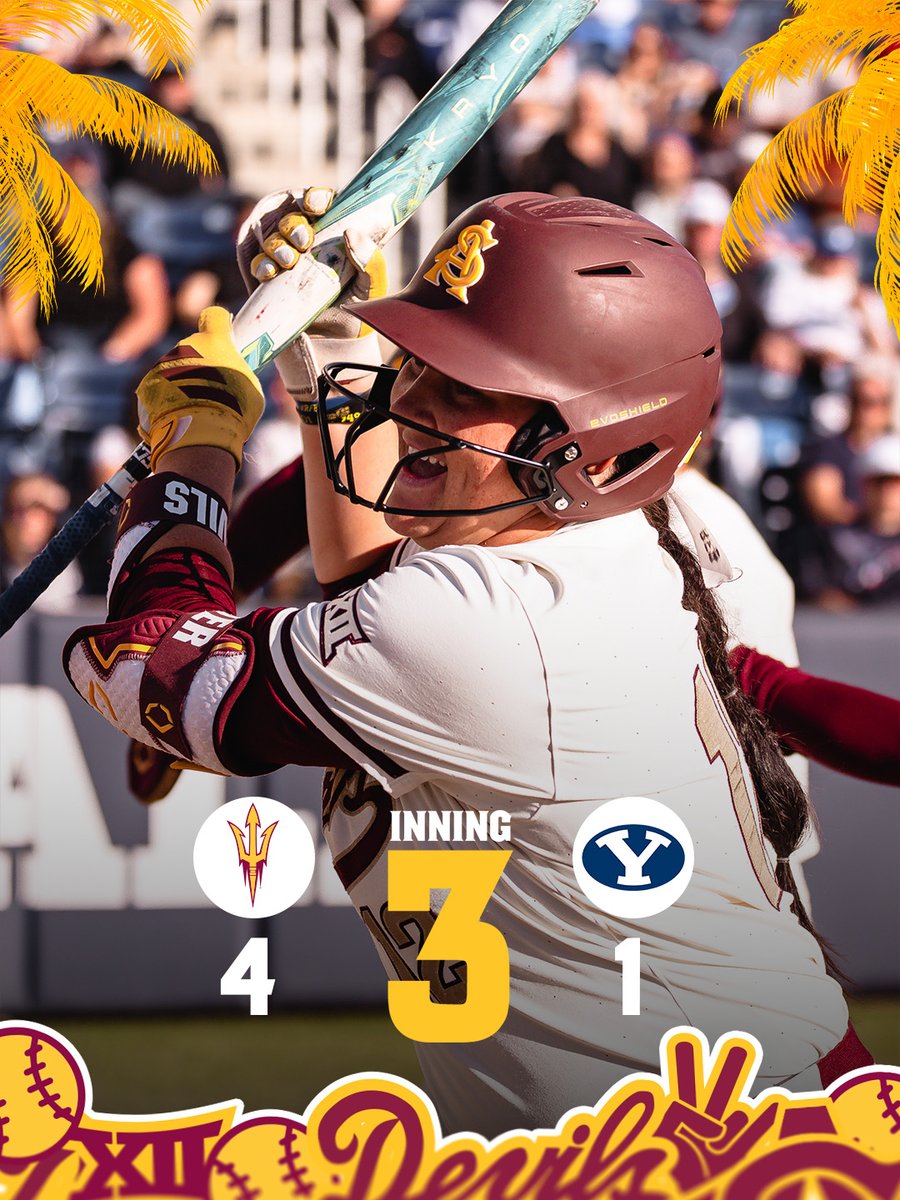 ASUSoftball's tweet image. Sittin' pretty early 😈

#ForksUp /// #BeElite