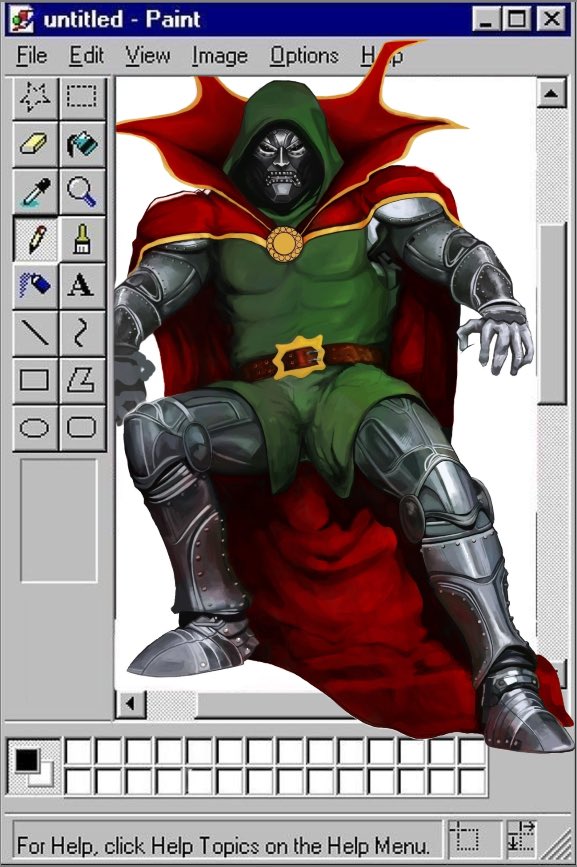 fourcze's tweet image. Girl I give up ns
This is the best we’re gonna do until I feel like fixing it. 

#DrDoom #Doom #Fanart #Marvel #wip