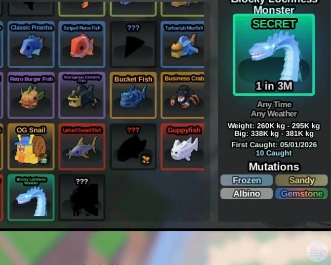 FISH IT FESS ‼️ WTT CANTUMIN UNAME tweet media