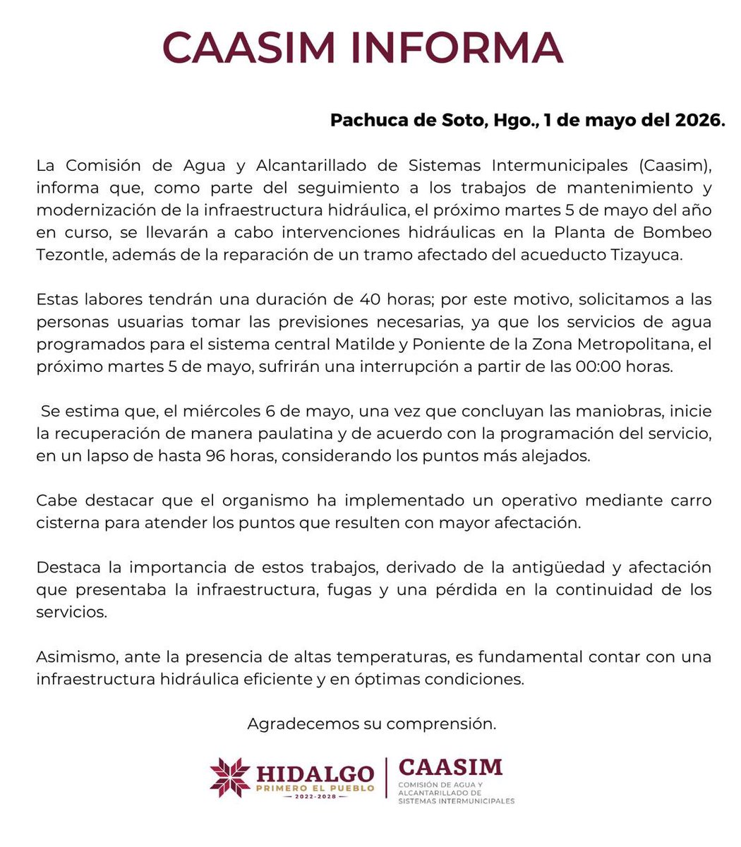 CAASIM tweet media