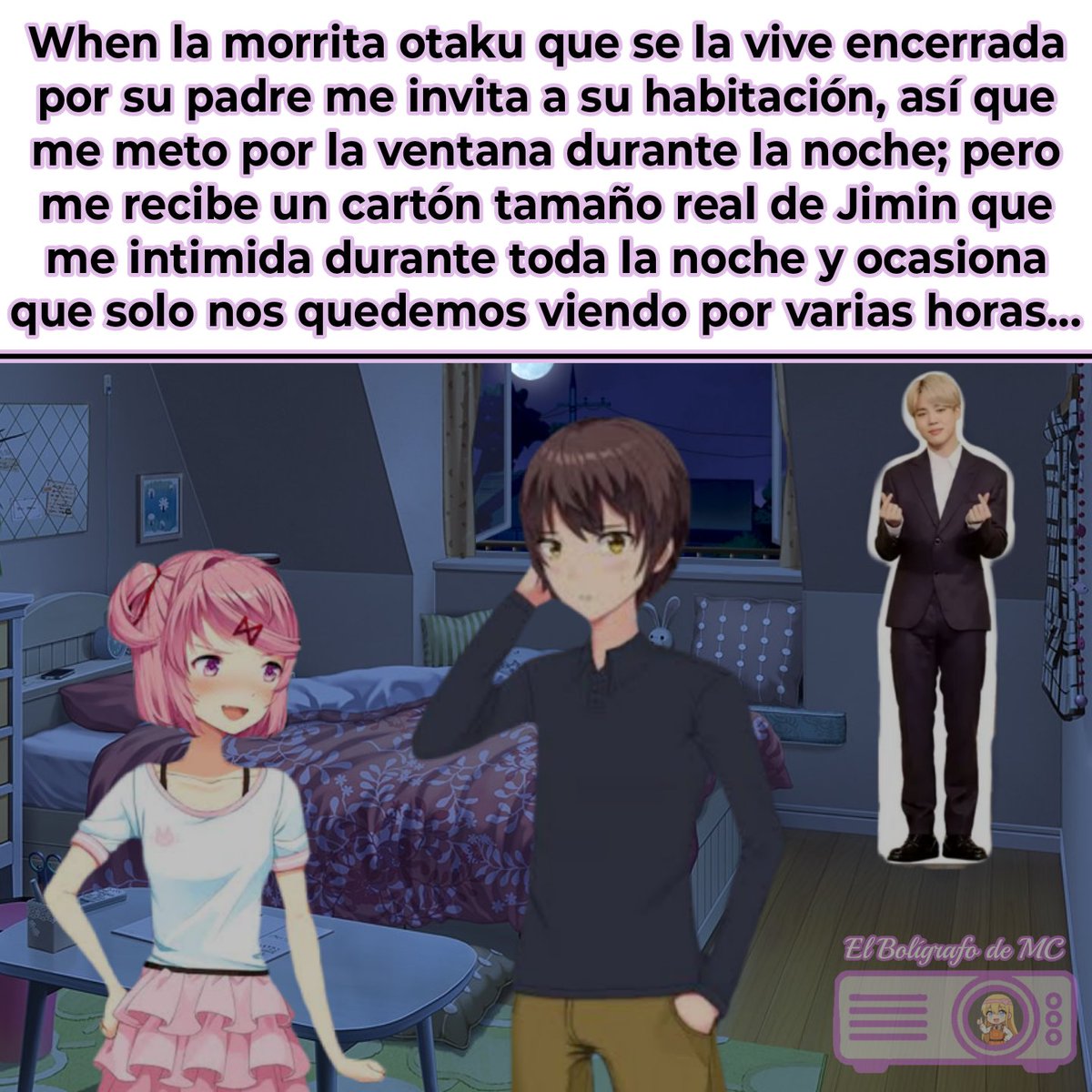 ElBoligrafoDeMC's tweet image. Háganle mod 🗣️🔥🔥🔥

#DDLC #memes #DokiDokiLitertureClub