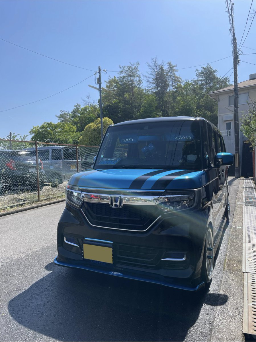 jf5_nboxcustom's tweet photo. いい天気☀️になったので朝から洗車🚗✌️✨
めっちゃ綺麗になってスッキリ✨ https://t.co/kL10e3vygY