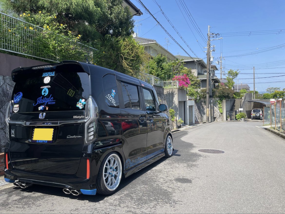 jf5_nboxcustom's tweet photo. いい天気☀️になったので朝から洗車🚗✌️✨
めっちゃ綺麗になってスッキリ✨ https://t.co/kL10e3vygY