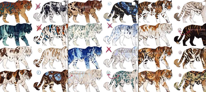 Adopt auction is up over on my ig (xintoii)! 