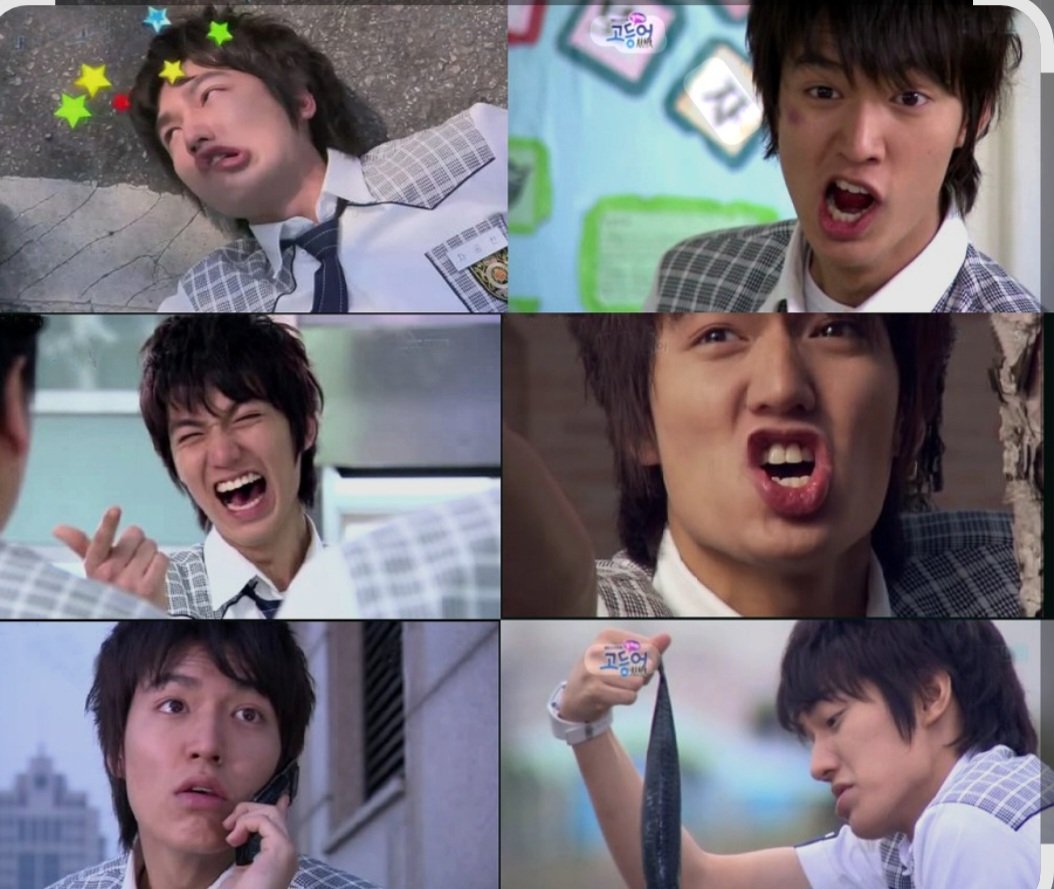 Pat_ty7Minoz's tweet photo. "Muckerel run" Is the oldest series I've seen of Minho, it's from 2007. It's a student comedy where Minho showcases all his innate comedic talent even in his teenage years. It's so funny🤣😆
#LeeMinho 💜
#Muckerelrun
#Minoz
#20thDebutAnniversary https://t.co/aqPPHXwio1