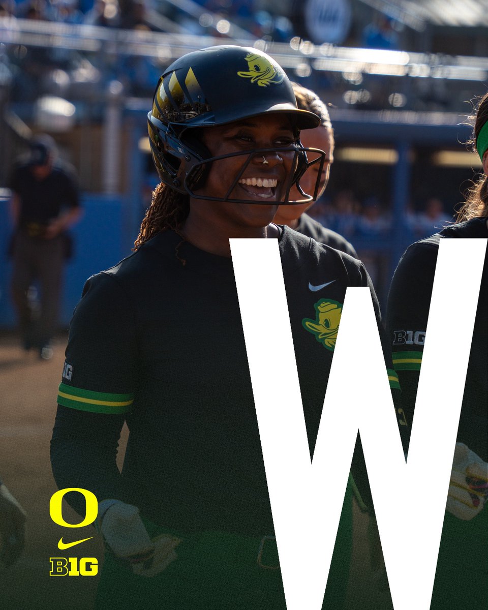 OregonSB's tweet image. #WinDucksWin

F | No. 11 Oregon 8, No. 5 UCLA 2

#GoDucks | #Version♾️