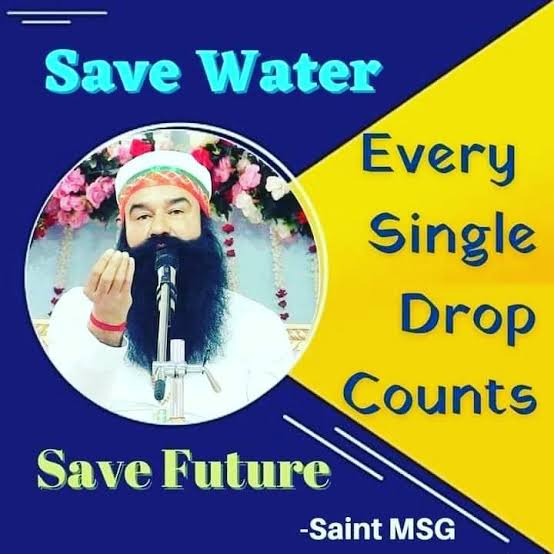 ManishInsan08's tweet image. Clean water is not a luxury, it’s a necessity for every living being. Small actions like saving water today can secure our tomorrow. Inspired by Saint Gurmeet Ram Rahim Ji, let’s protect every drop. 💧🌍
#CleanWaterForAll