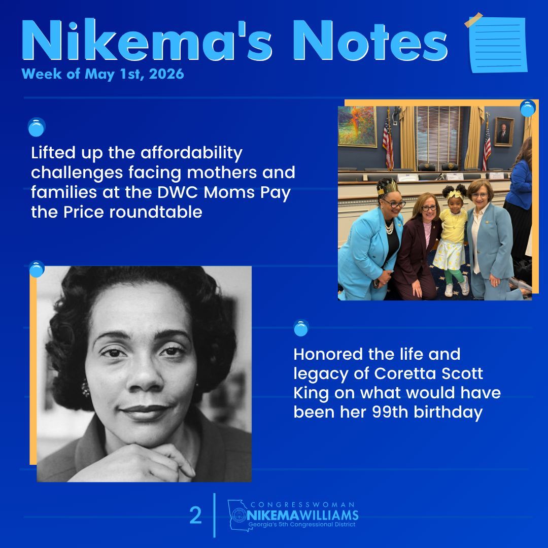 Congresswoman Nikema Williams tweet media